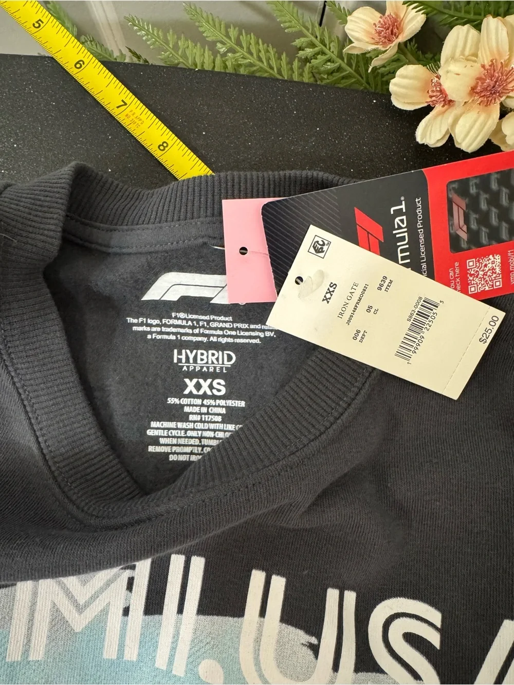 & Other Stories Charcoal Miami, USA Graphic Crewneck
